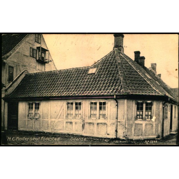 H.C. Andersens Fdested - Odense - H.H.O. 5549 - Brugt