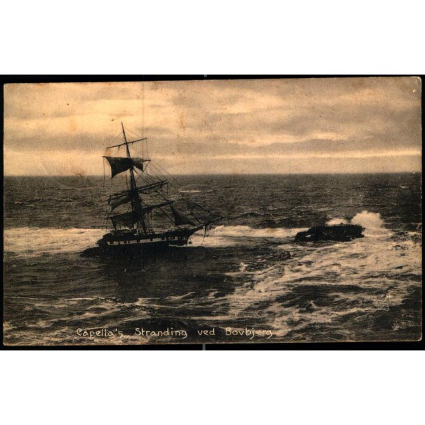  "Capella" s  Stranding ved Bovbjerg - Hans Rigels 25845 - Brugt