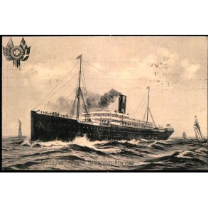 S/S United States - Kbenhavn - New - York - Stender 15721 - Brugt