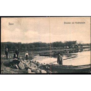 Skive - Stranden ved Krabbesholm - G.Hansens Forlag 2321 - Brugt