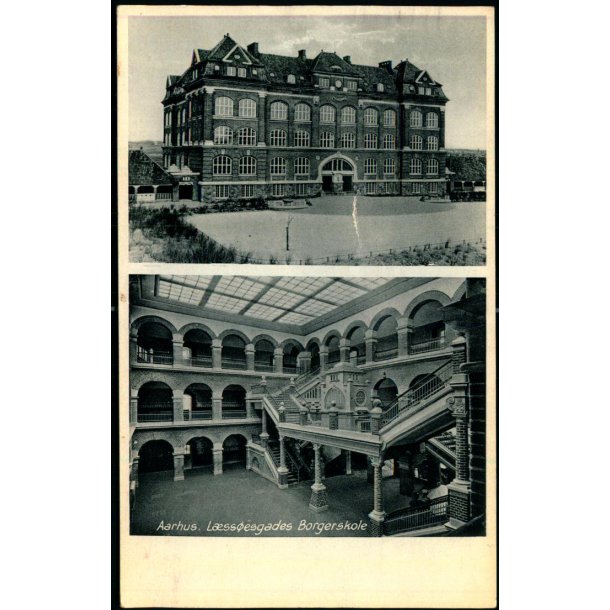 Aarhus - L�ss�gades Borgerskole - J.J.N. 121252 - Brugt