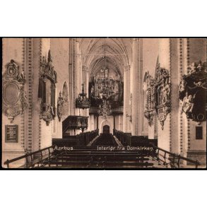 Aarhus - Interi�r fra  Domkirken - Stender 18456 - Brugt