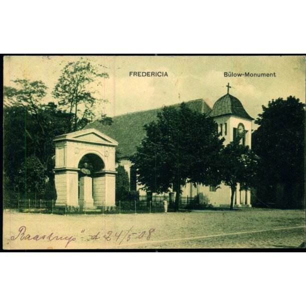 Fredericia - B�low- Monument - Gr�nholts Bogh. u/n - Brugt