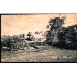 Parti af Pjedsted - N.Dahl - Steensgaard u/n - Ubrugt - Pletter !