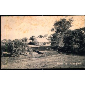 Parti af Pjedsted - N.Dahl - Steensgaard u/n - Ubrugt - Pletter !