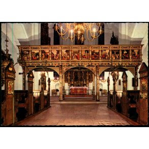 T�nder - Interi�r fra T�nder Kirke - Stender 49 815/21 - Ubrugt