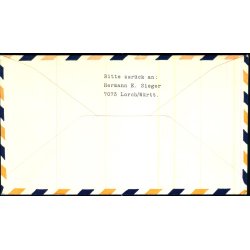 Luftpost Brev fra Tanzania til Tyskland - 6 - 4 - 62