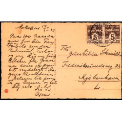 Nakskov - Parti fra Svinglen - Stender N. 111 - Brugt