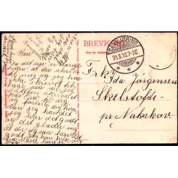 Nyk�bing F. - Udsigt fra Lolland  - Stender 12443 - Brugt