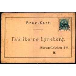 Fabrikerne Lyneborg - Kbh. - u/n - Ubrugt