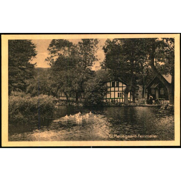 Mols - Gl. M�llegaard -  Femm�ller - Ebeltoft Bogh. 67307 - Ubrugt