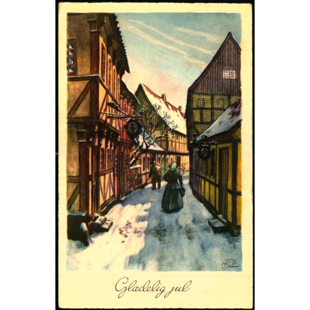 Hans Christian Petersen - Gldelig jul - Serie 65 - Brugt