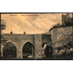 Bornholm - Broen til Hammershus Ruiner - Colbergs Bogh. u/n - Ubrugt