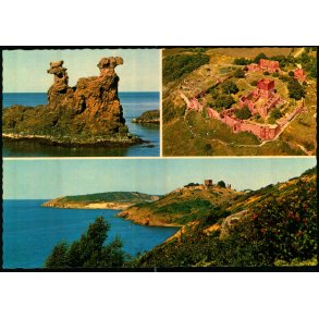 Bornholm - Lvehovederne og Hammershus Ruiner - Stender 149 404 601 - Ubrugt