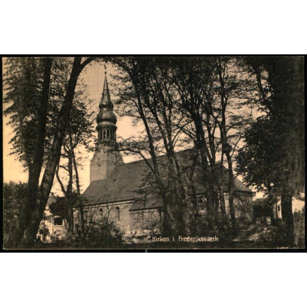 Kirken i Frederiksv�rk - A. Jensens Bogh. 25840 - Ubrugt