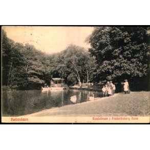 Kbenhavn - Baadebroen i Frederiksberg Have - Alex Vincent 333 - Brugt