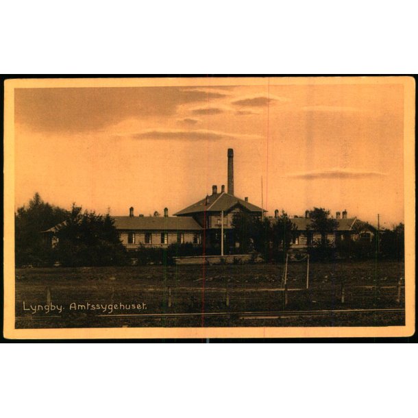 Lyngby - Amtssygehuset - Henriksens Bogh. 38207 - Ubrugt 