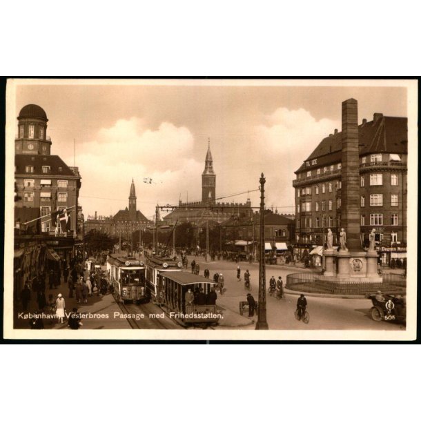 Kbenhavn - Vesterbros Passage med Frihedstttten - Alex Vincent 505
