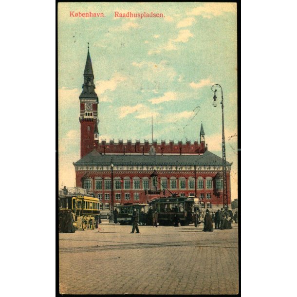 Kbenhavn - Raadhuspladsen - Eneret 1019