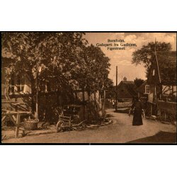 Bornholm - Gadeparti fra Gudhjem - Figentret - Fritz Srensens Bogh. 686 - Ubrugt