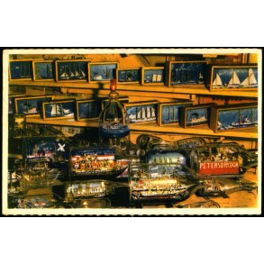 Fra Peter Jacobsens Flaskeskibssamling - Smedegade - �r�sk�bing - C. Th. Creutz Bogh. 2 - Brugt