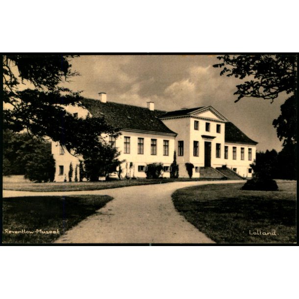 Reventlow - Museet - Lolland - F.D.B. Papirafd. Serie 40 L - Ubrugt