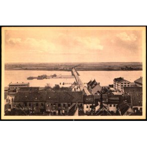 Nyk�bing F. - Udsigt fra Kirketaarnet - Stender 1771 - Brugt