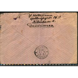 Efterporto - Brev til Italien 8-5-23 - Efterporto 30 c. - 