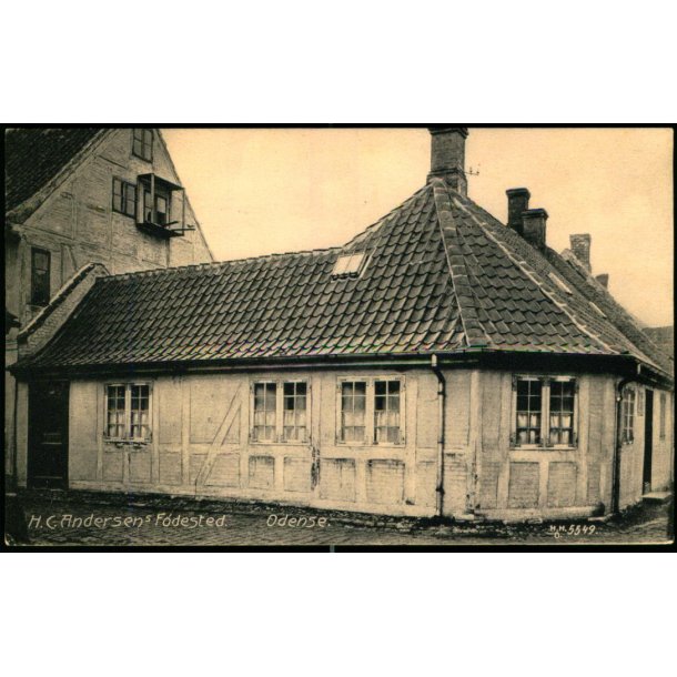 H.C. Andersens Fdested - Odense - H.H.O. 5549 - Brugt