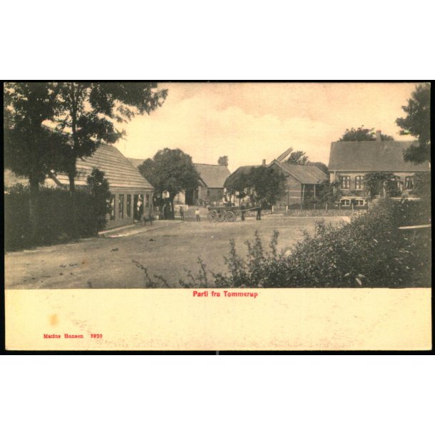 Parti fra Tommerup - Marius Hansen 3920 - Ubrugt