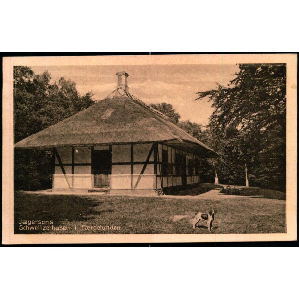 Jgerspris Schweitzerhuset i Frgelunden - E. Rose 6388 - Brugt