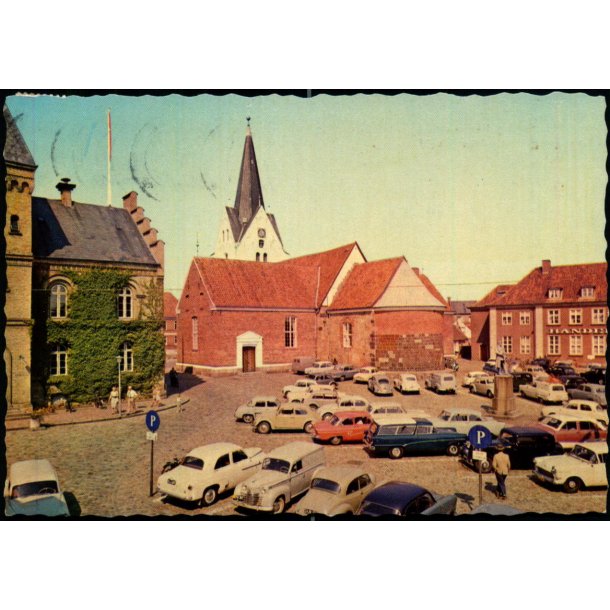 Varde - Kirken og Torvet  - Stender 40 716/6 - Brugt