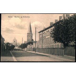 Skive - Skolen og Kirkerne - Johs. Broersen 1616 - Ubrugt