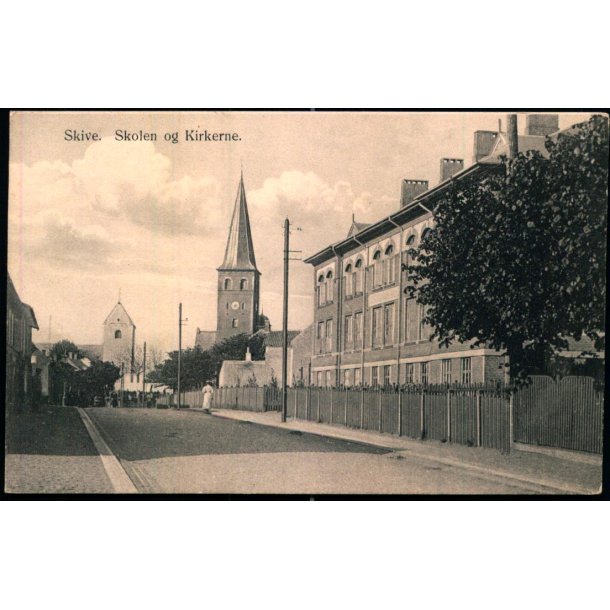 Skive - Skolen og Kirkerne - Johs. Broersen 1616 - Ubrugt
