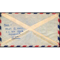 Luftpost Brev fra Kenya til Tyskland - 20 - 5 - 61
