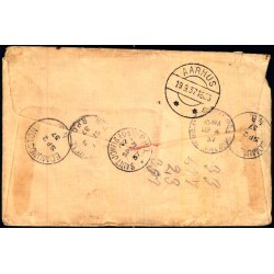 Luftpost Rekommanderet Brev fra Canada til Danmark - 2 - 9 - 37