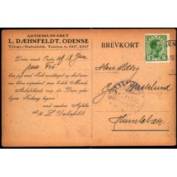 L. D�hnfeldts Fors�gsgaard "Hinderupgaard" ved Odense - u/n - Brugt