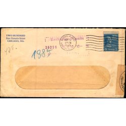 Censurbrev fra U.S.A.   5  - 5 - 40 - Til Danmark