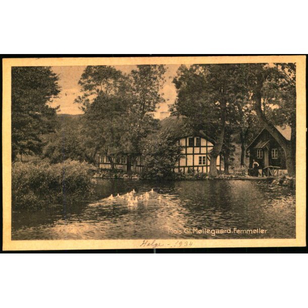 Mols - Gl. M�llegaard -  Femm�ller - Ebeltoft Bogh. 67307 - Brugt