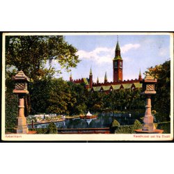 Kbenhavn - Raadhuset set fra Tivoli - Rudolf Olsen 217