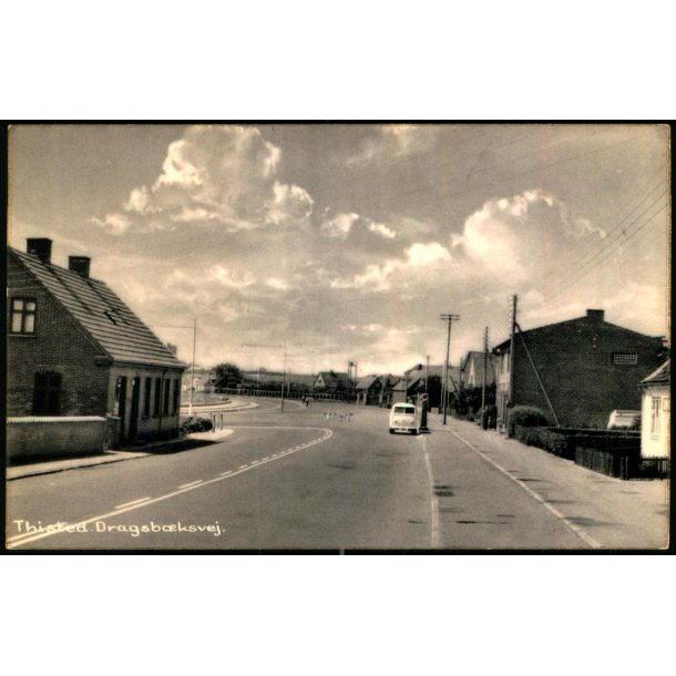 Thisted - Dragsb�kvej - Stjerne Foto 25306 - Ubrugt