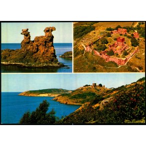 Bornholm - Lvehovederne og Hammershus Ruiner - Colbergs Bogh. 8217 - Ubrugt