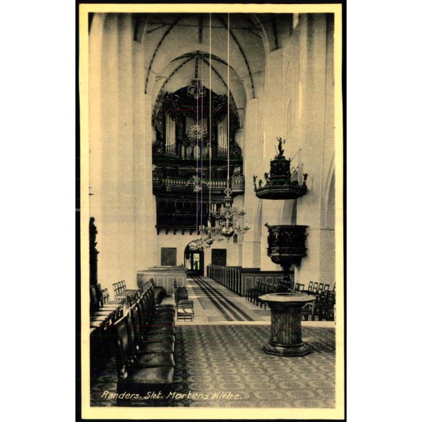 Randers - Sct. Mortens Kirke - Rudolf Olsen 7161 - Ubrugt