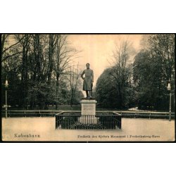 Kbenhavn - Frederik den Sjette s Monument i Frederiksberg Have - CR. 109 - Brugt