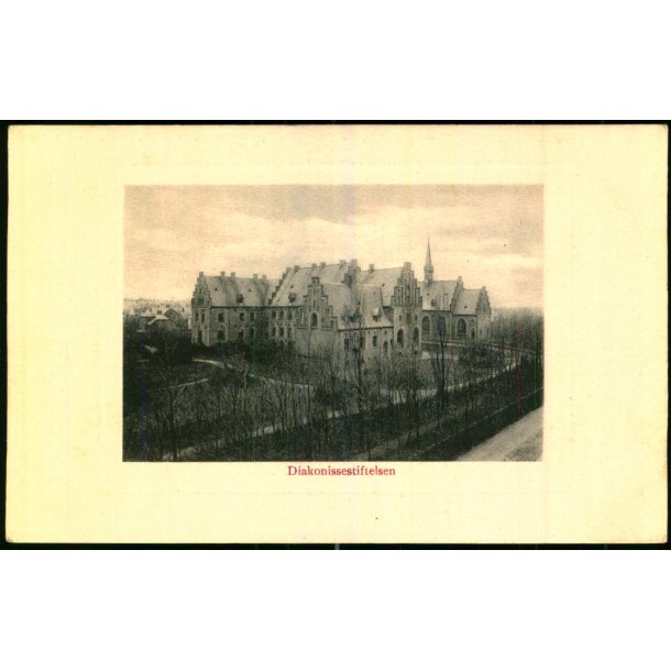 Diakonissestiftelsen - Kartonkort u/n - Ubrugt