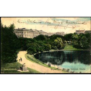 Kbenhavn - rstedsparken og Teknisk Skole - C. St. 3750 - Brugt