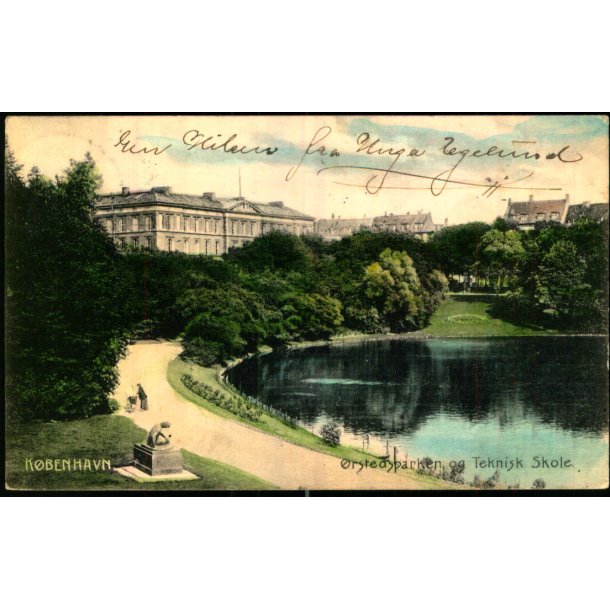Kbenhavn - rstedsparken og Teknisk Skole - C. St. 3750 - Brugt