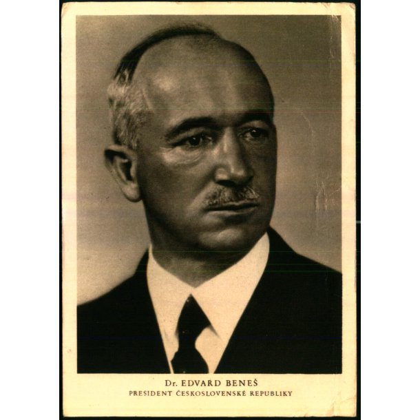 Edvard Benes - u/n - Brugt- Svage hjrner !