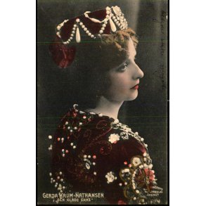 Gerda Krum-Nathansen i Den glade Enke  - Alex Vincent 1354 - Brugt