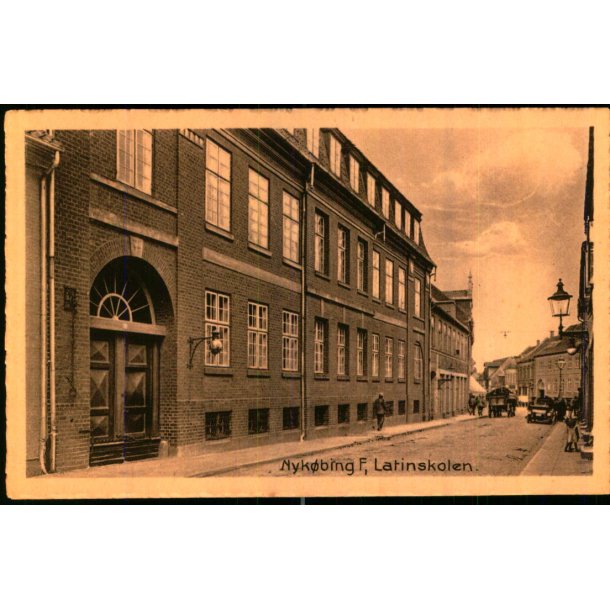 Nyk�bing F. - Latinskolen - V. Kristoffesens Bogh. u/n - Ubrugt